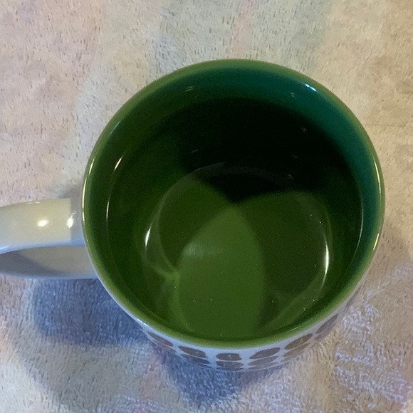 Starbucks 2009 coffee bean bone, china coffee mug 12 fl oz - Picture 2 of 5